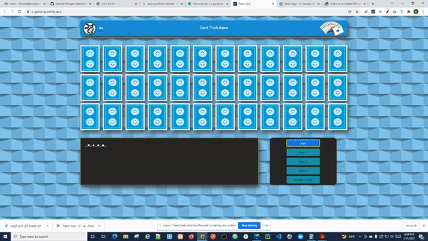 React Card Game