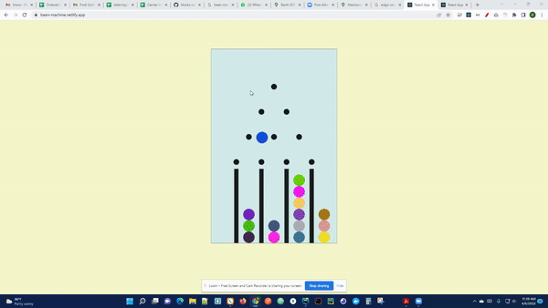 Bean Machine Game