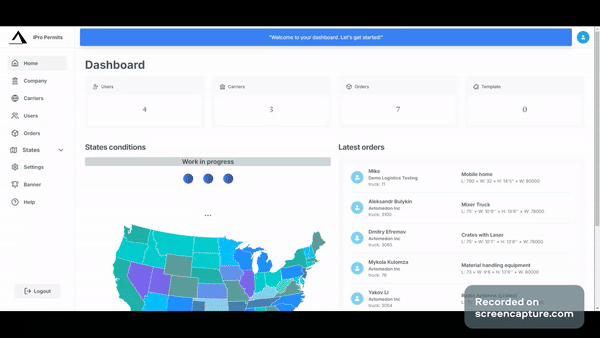 Admin Dashboard